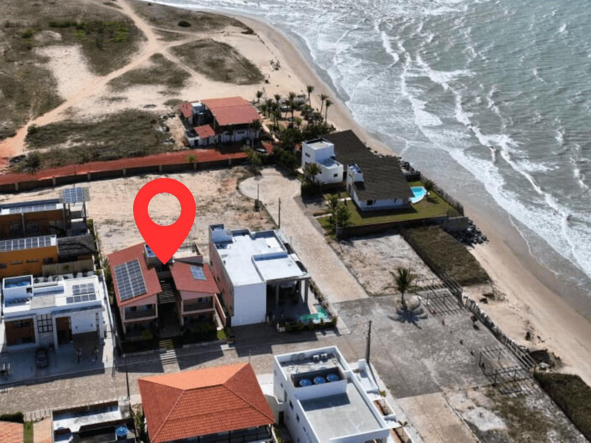 סאו מיגל דה גוסטוסו Casa Gostoso Mar - Apartamentos מראה חיצוני תמונה