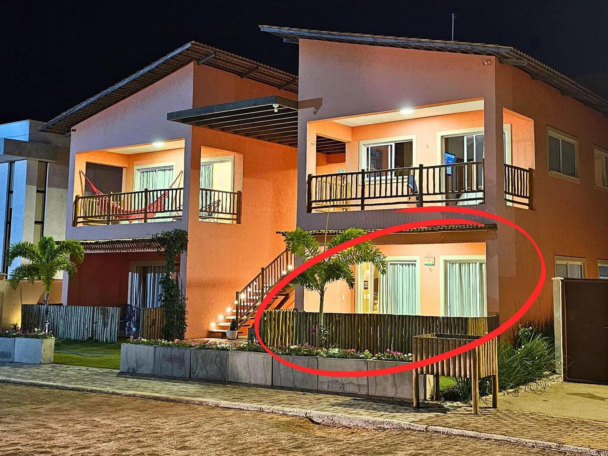 סאו מיגל דה גוסטוסו Casa Gostoso Mar - Apartamentos מראה חיצוני תמונה