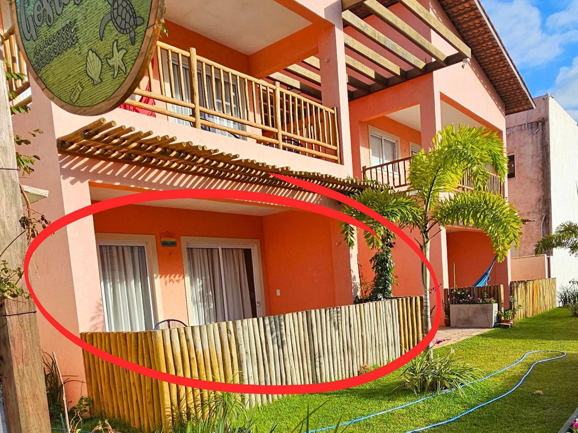 סאו מיגל דה גוסטוסו Casa Gostoso Mar - Apartamentos מראה חיצוני תמונה