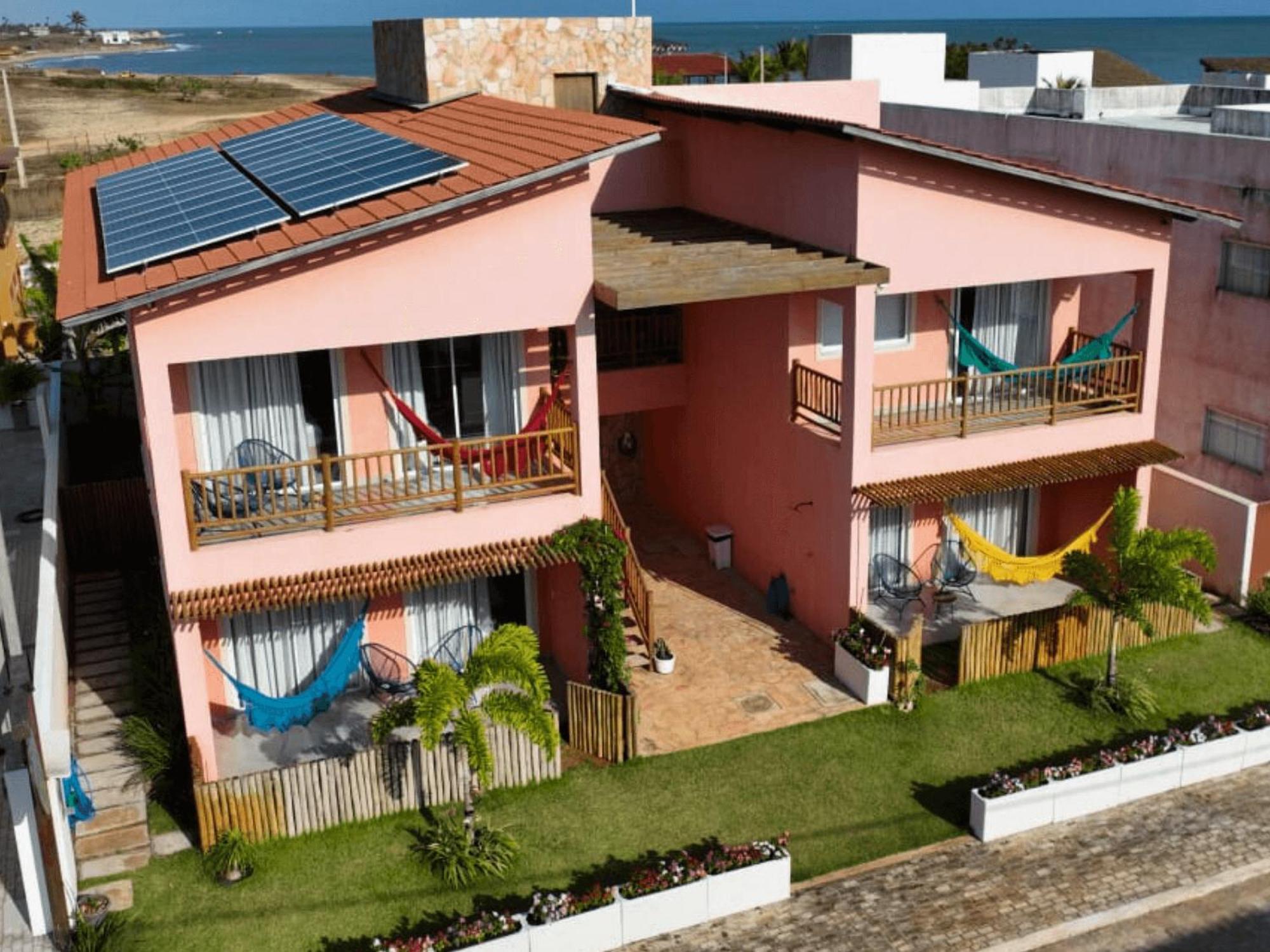 סאו מיגל דה גוסטוסו Casa Gostoso Mar - Apartamentos מראה חיצוני תמונה
